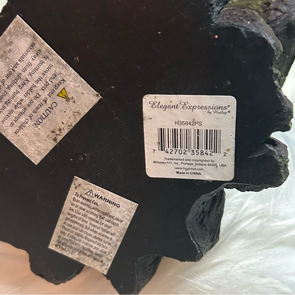 Hear No Evil See No Evil Speak No Evil Tree Cone Incense Burner - Picture 10 of 11